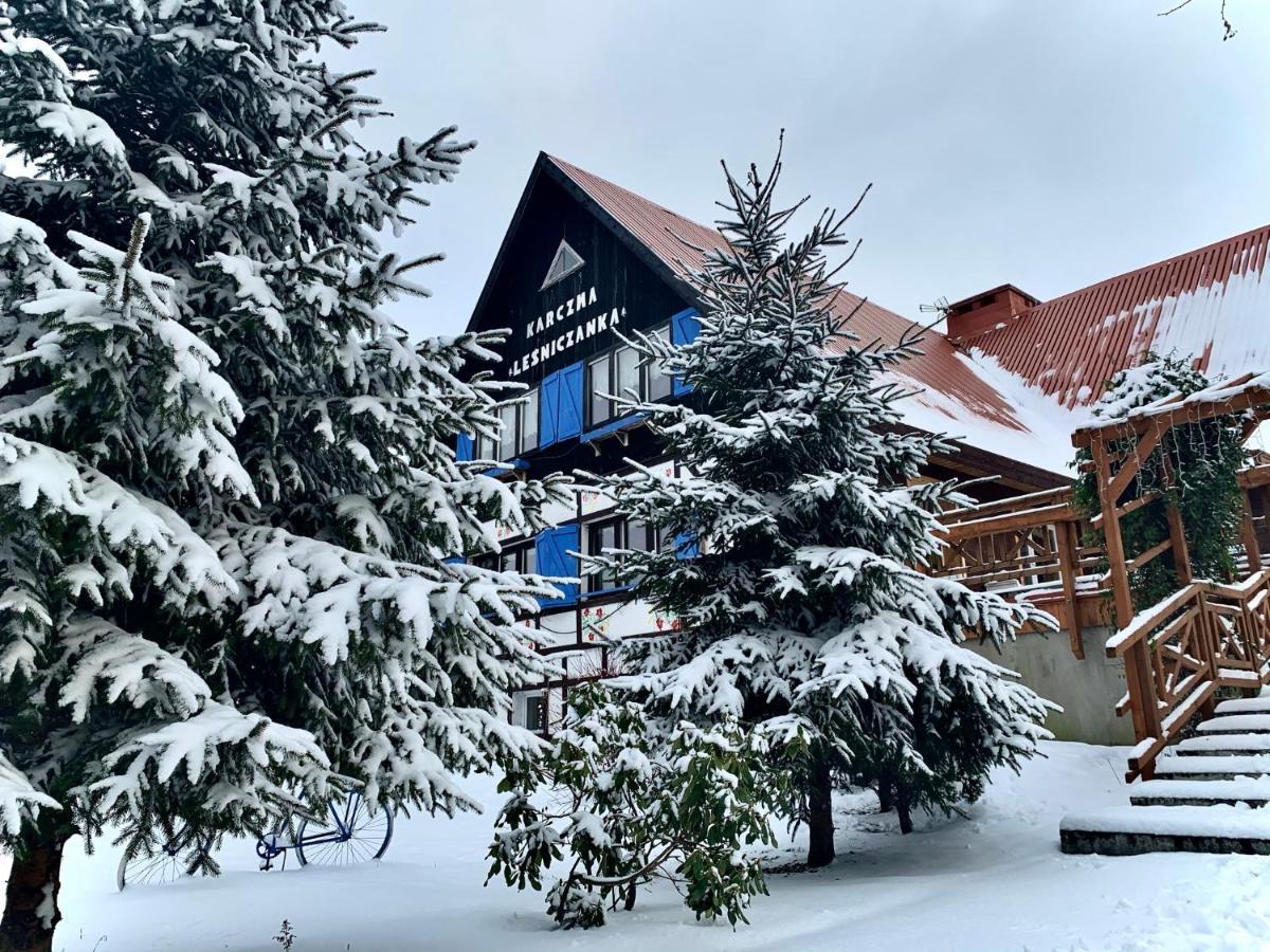 Bed and Breakfast Karczma Lesniczanka Wielbark Exterior foto